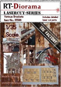 RT-Diorama 35586 Various Brackets 1/35