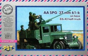 PST 72033 37mm AASP Gun/ZiS 42 Half-truck 1/72