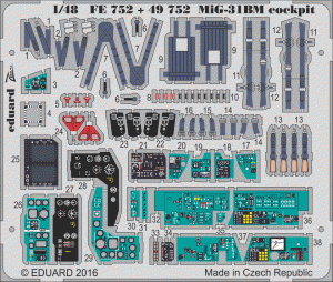 Eduard 49752 MiG-31BM 1/48 AMK