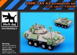 Black Dog T35038 USMC LAV A2 accessories set 1/35