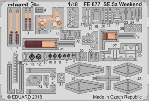 Eduard FE877 SE.5a Weekend EDUARD 1/48