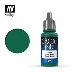 Vallejo 72090 Game Color - Black Green 18ml