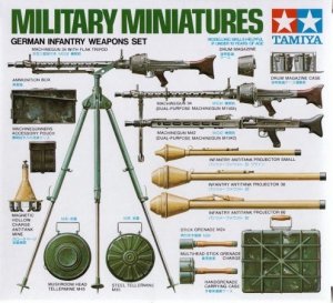 Tamiya 35111 German Infantry Weapons Set (1:35)