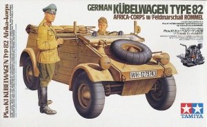Tamiya 36202 German Kubelwagen Type 82 Africa Corps 1/16