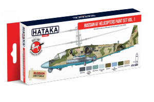 Hataka HTK-AS86 Russian AF Helicopters paint set vol. 1 8x17