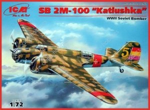 ICM 72161 SB 2M-100 Katiushka Spanish Air Force Bomber (1:72)
