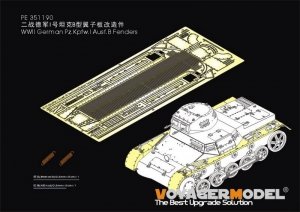 Voyager Model PE351190 WWII German Pz.Kpfw.I Ausf.B Fenders(For TAKOM 2145) 1/35