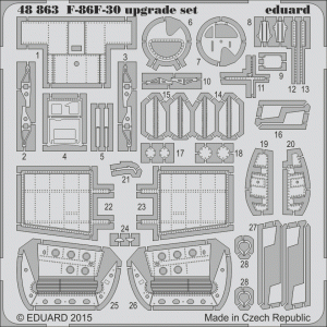 Eduard 48863 F-86F-30 upgrade set 1/48 EDUARD