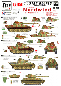 Star Decals 35-958 Op. Nordwind  2 1/35