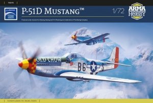 Arma Hobby 70070 P-51D Mustang 1/72