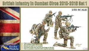 Gecko Models 35GM0015 British Infantry in combat Circa 2010-12 1/35
