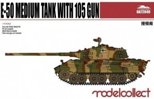 Modelcollect UA72040 German E-50 Medium Tank with 105 Gun 1/72