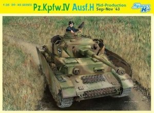 Dragon 6526 Pz.Kpfw.IV Ausf.H, Mid-Production Sep-Nov 43 (1:35)