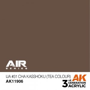 AK Interactive AK11906 IJA #31 CHA KASSHOKU (TEA COLOUR) – AIR 17ml