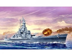 Trumpeter 05761 American Battleship USS Massachusetts (BB-59) 1:700