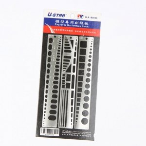 U-STAR UA-90036 Model Engraved Line Board (krzywiki)