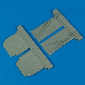 Quickboost QB32061 P-51B Mustang undercarriage covers Trumpeter 1/32