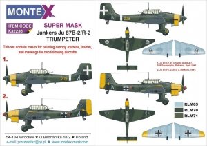 Montex K32236 Ju 87B-2 & R-2 1/32