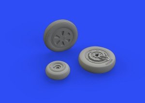 Eduard 672231 MiG-21PFM wheels 1/72 EDUARD