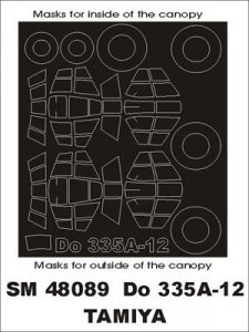 Montex SM48089 Do-335A-12 TAMIYA