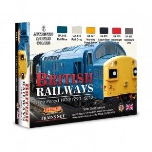 Lifecolor XS12 Acrylic color Set British Railways Set 3 6x22ml