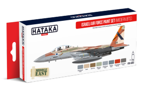 Hataka HTK-AS62 Israeli Air Force paint set (modern jets) 8x17ml.