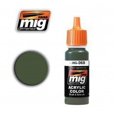 AMMO of Mig Jimenez 0068 IDF GREEN