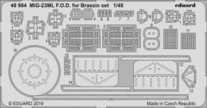 Eduard 48984 MiG-23ML F. O.D. for Brassin set 1/48 EDUARD