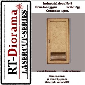 RT-Diorama 35926 Industrial door No.:8 1/35