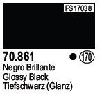 Vallejo 70861 Glossy Black (170)