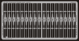 Eduard 48565 Lancaster bomb rack 1/48  (TAMIYA)