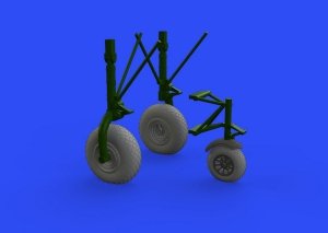Eduard 632149 B-24 wheels (9spoke front wheel) 1/32 HOBBY BOSS