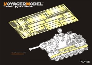 Voyager Model PEA435 WWII US Army M46 Patton Tank side skirts and stowager bins (For TAKOM 2117) 1/35