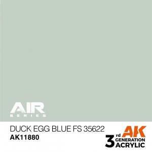 AK Interactive AK11880 DUCK EGG BLUE FS 35622 – AIR 17 ml