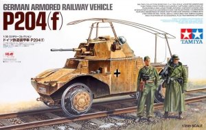 Tamiya 32413 German Armoured Railway Vehicle P204(f) 1/35