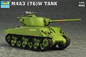 Trumpeter 07226 M4A3 76(W) TANK (1:72)