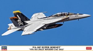 Hasegawa 02458 F/A-18F SUPER HORNET VFA-103 JOLLY ROGERS CAG 2022 1/72