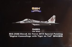 Great Wall Hobby S4809 MiG-29AS Slovak Air Force 2014 Special Painting 1/48