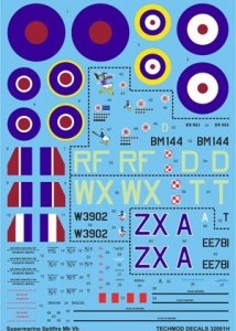 Techmod 32001 - Supermarine Spitfire Mk VB (1:32)