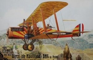 Roden 430 Airco (de Havilland) DH4 w/Puma