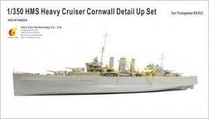 Very Fire VF350024 HMS Cornwall Super Detail Set for Trumpeter 05353 1/350