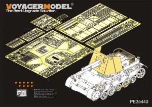 Voyager Model PE35440 WWII German 47mm PaK(t) Panzerjager I basic For DRAGON 6230 1/35