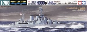 Tamiya 77527 British Battle Cruiser Hood 1/700