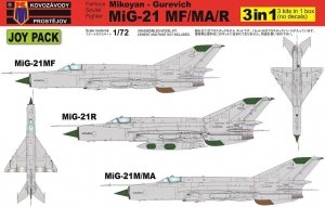 Kozavody Prostejov KPM0105 MiG-21MF/MA/R JOY PACK (1:72)