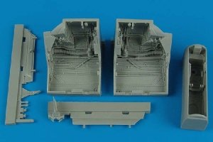 Aires 4445 F-22A Raptor wheel bays 1/48 Academy