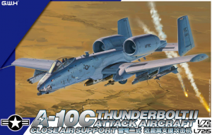 Great Wall Hobby L7215 A-10C Thunderbolt II Attack Aircraft 1/72