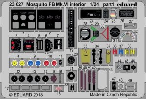 Eduard 23027 Mosquito FB Mk. VI interior AIRFIX 1/24