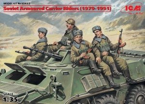 ICM 35637 Soviet Armored Carrier Riders (1979-1991) (1:35)