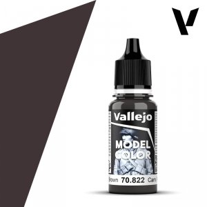 Vallejo 70822 Camouflage Black Brown 18 ml