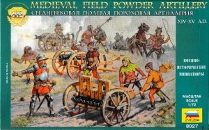 Zvezda 8027 Medieval Field Powder Artillery (1:72)